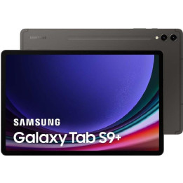 Tablet Samsung Galaxy Tab S9+ SM-X816B 5G 256GB 31,5cm (12.4") Qualcomm Snapdragon 12GB Wi-Fi 6 (802.11ax) Android 13 Grafite