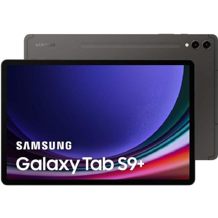 Tablet Samsung Galaxy Tab S9+ SM-X816B 5G 256GB 31,5cm (12.4") Qualcomm Snapdragon 12GB Wi-Fi 6 (802.11ax) Android 13 Grafite
