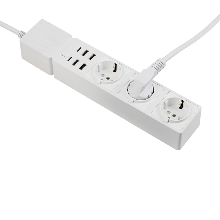 Edimax SP-1123WT extensão elétrica 1,5 m 3 tomada(s) CA Interior Branco