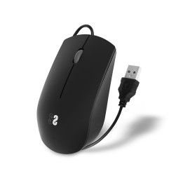 SUBBLIM SUBMO-B2BS001 rato Ambidestro USB Type-A Ótico 1200 DPI