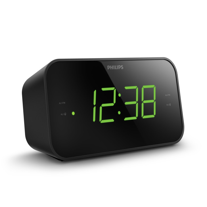 Philips TAR3306 12 despertador Relógio digital Preto