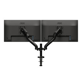 AOC AD110D0 Dual Arm 81,3 cm (32") Preto Secretária