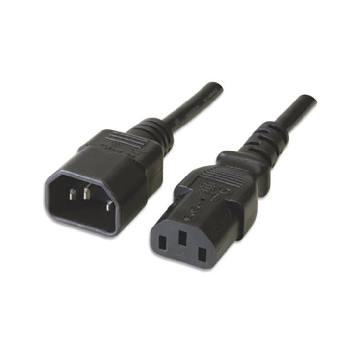 Cabo de energia Ewent Extensão VDE C14-C13, M/F, 3.0m