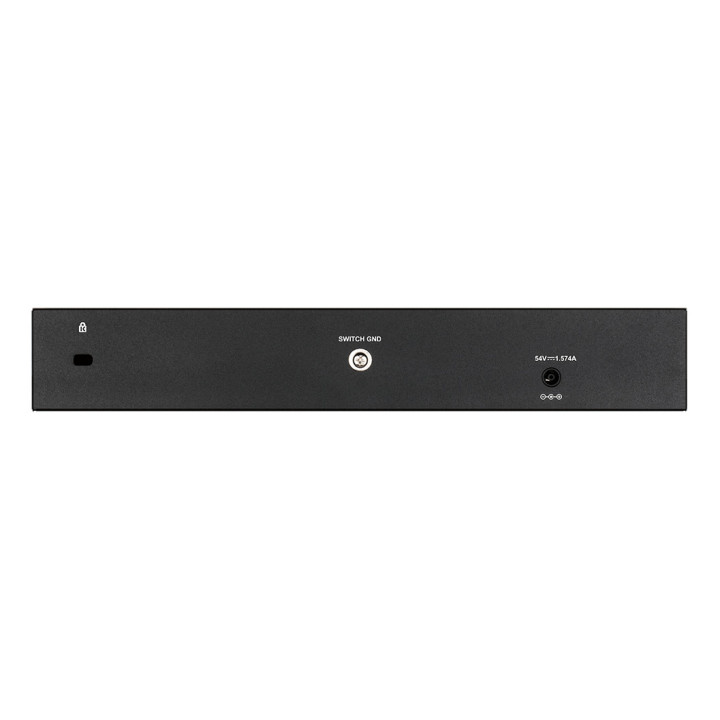 D-Link DGS-1210-10P switch de rede Gerido L2 Gigabit Ethernet (10 100 1000) Power over Ethernet (PoE) 1U Preto