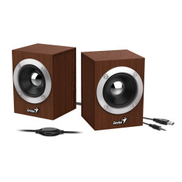 Genius Computer Technology SP-HF280 altifalante 2-way Castanho Com fios 6 W