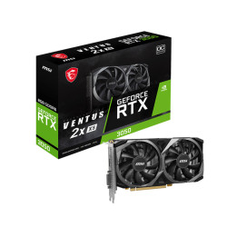 Gráfica MSI GEFORCE RTX 3050 VENTUS 2X XS 8G OC NVIDIA 8GB GDDR6
