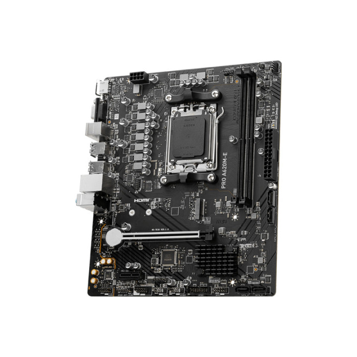 MSI PRO A620M-E motherboard AMD A620 Ranhura AM5 mini ATX