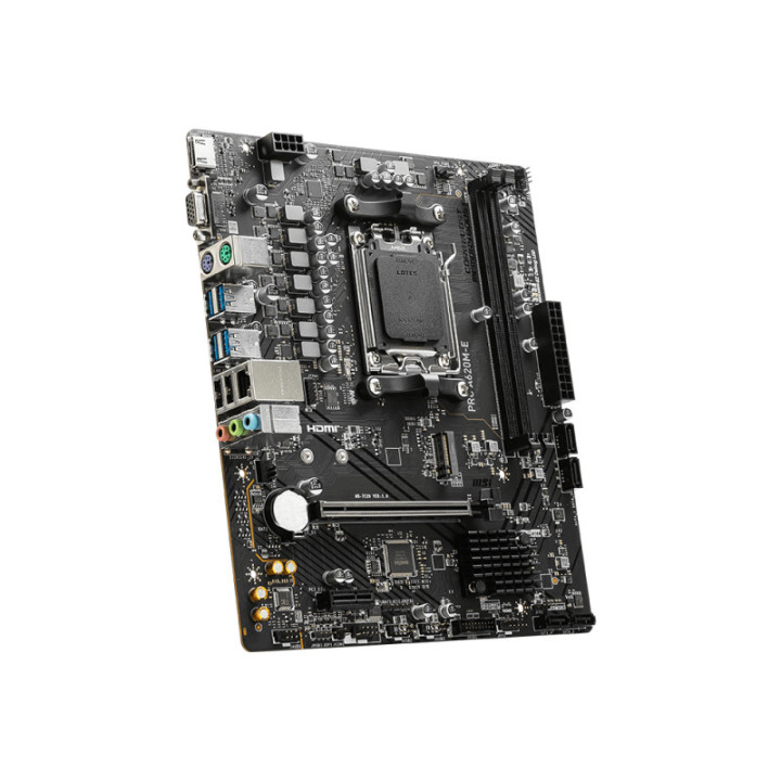 MSI PRO A620M-E motherboard AMD A620 Ranhura AM5 mini ATX