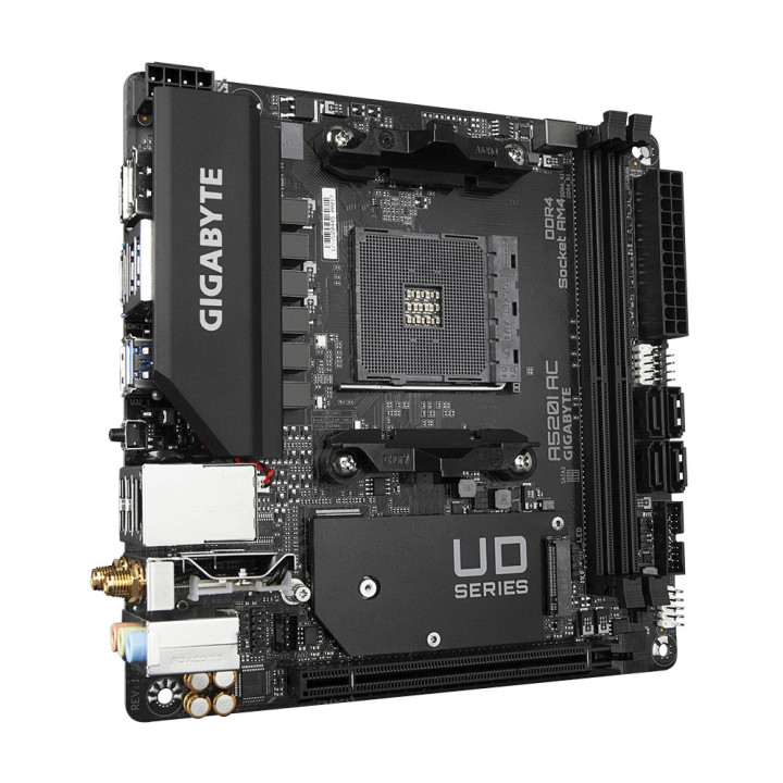 Gigabyte A520I AC motherboard AMD A520 Socket AM4 mini ITX
