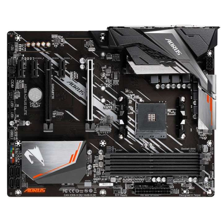 Gigabyte A520 AORUS ELITE motherboard AMD A520 Socket AM4 ATX
