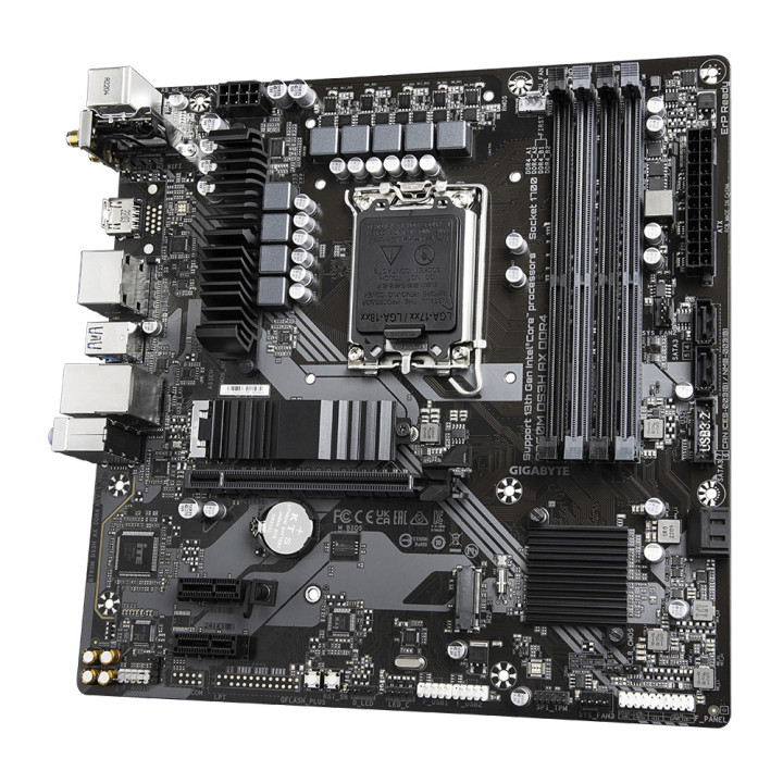 Gigabyte B760M DS3H AX DDR4 motherboard Intel B760 Express LGA 1700 micro ATX