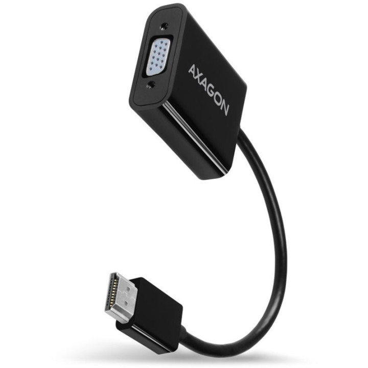 Adaptador AXAGON RVH-VGAN HDMI para VGA Full HD Áudio OUT