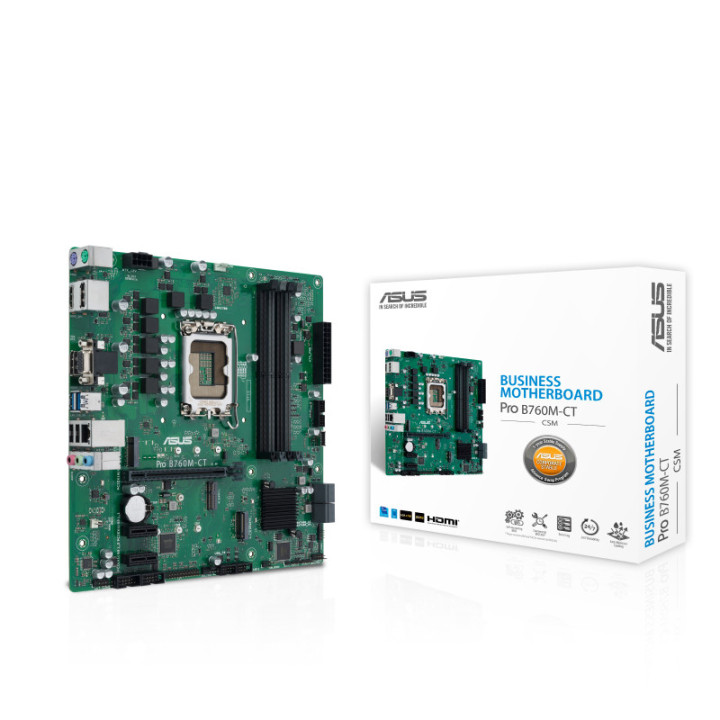 Motherboard ASUS PRO B760M-CT-CSM Intel B760 LGA 1700 micro ATX