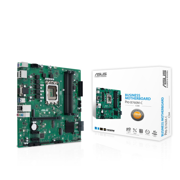 Motherboard ASUS PRO B760M-C-CSM Intel B760 LGA 1700 micro ATX