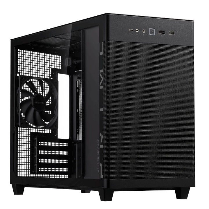 Caixa Micro ATX ASUS AP201 PRIME CASE TG Preto