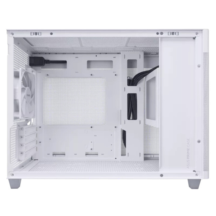 ASUS AP201 PRIME CASE TG WHITE Mini Tower Branco
