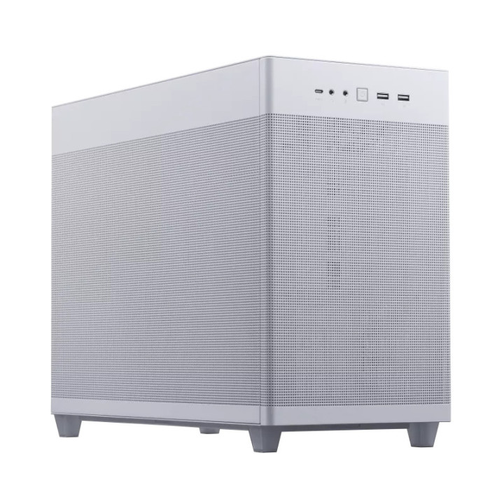 ASUS AP201 PRIME CASE TG WHITE Mini Tower Branco