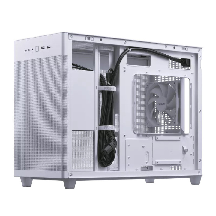 Caixa Micro ATX ASUS AP201 PRIME CASE TG WHITE Branco