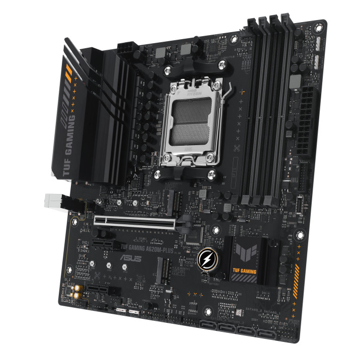 ASUS TUF GAMING A620M-PLUS AMD A620 Ranhura AM5 micro ATX