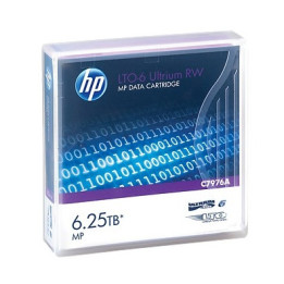 HPE LTO-6 Ultrium RW Fita de dados virgem 6,25 TB 1,27 cm