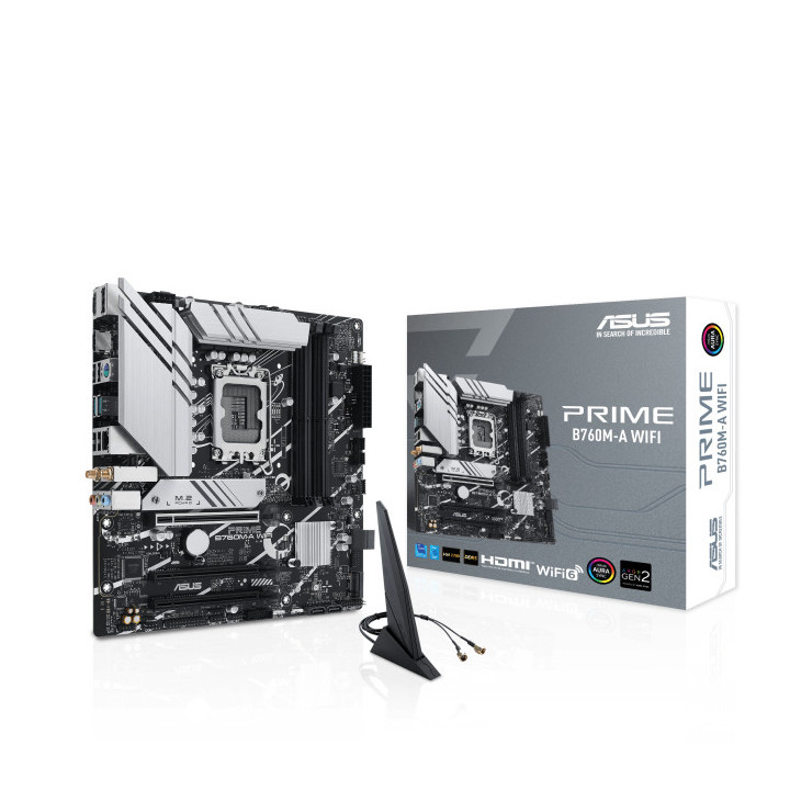Motherboard ASUS PRIME B760M-A WIFI Intel B760 LGA 1700 micro ATX