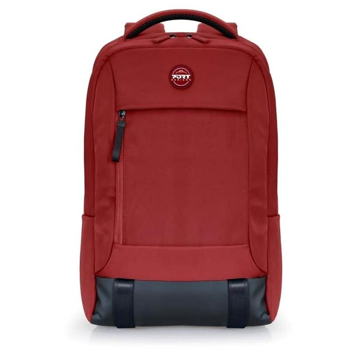 Mochila casual Port Designs Torino II Poliéster Vermelho