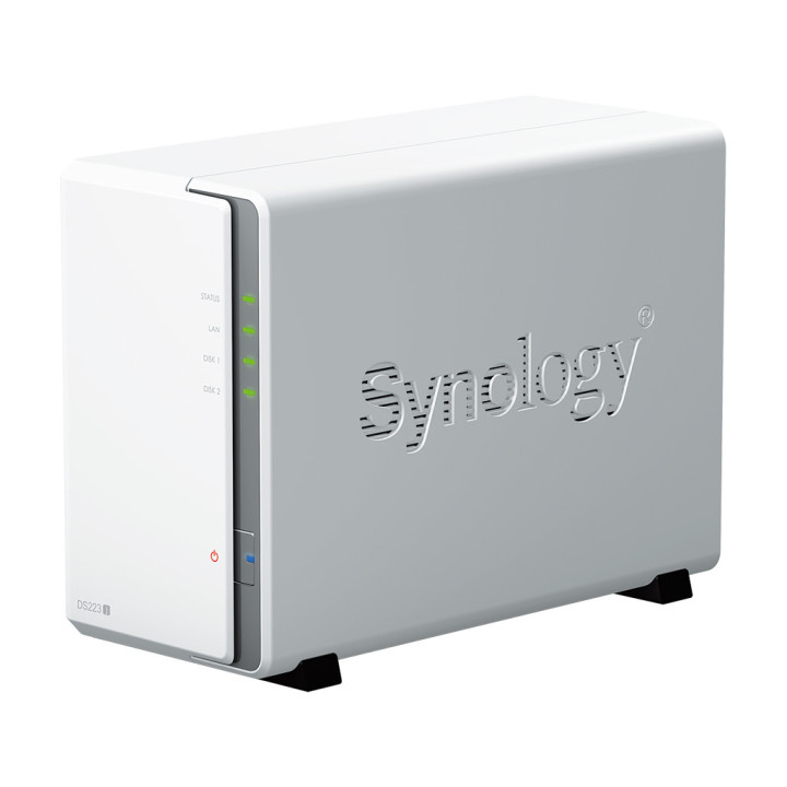 Synology DiskStation DS223J servidor NAS e de armazenamento PC Ethernet LAN Branco RTD1619B