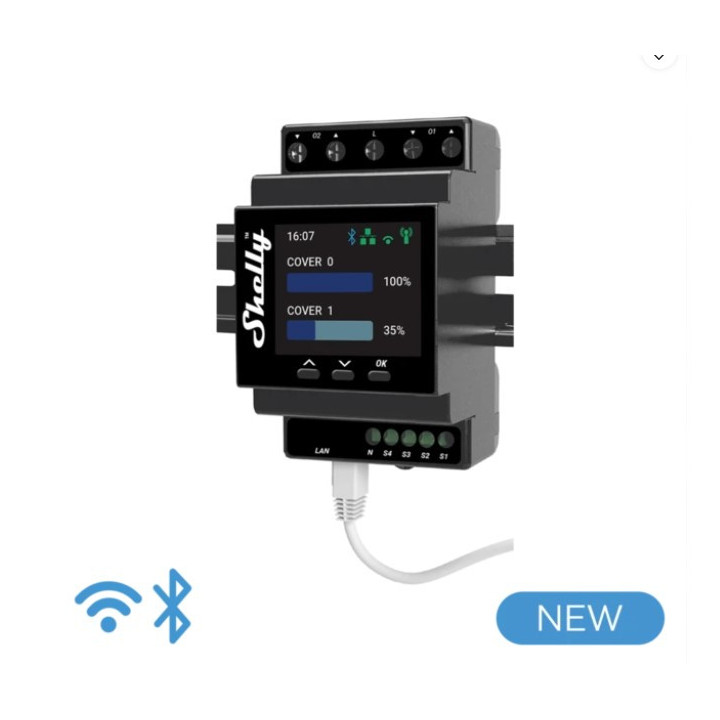 Shelly Pro Dual Cover / Shutter PM