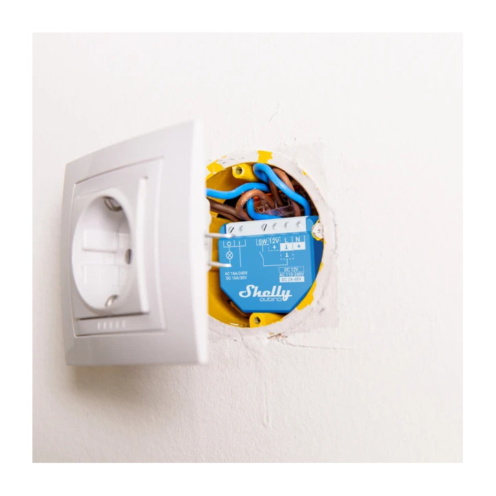 Shelly Wave 1 interruptor elétrico Interruptor inteligente Azul