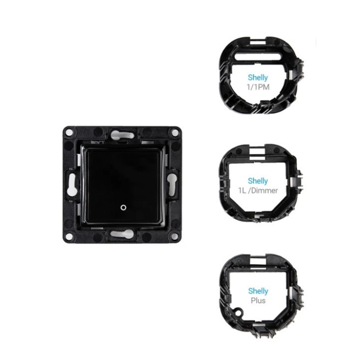 Shelly Wall Switch 1 Preto