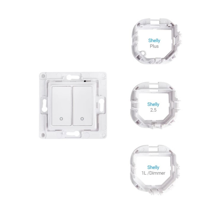 Shelly Wall Switch 2 Branco