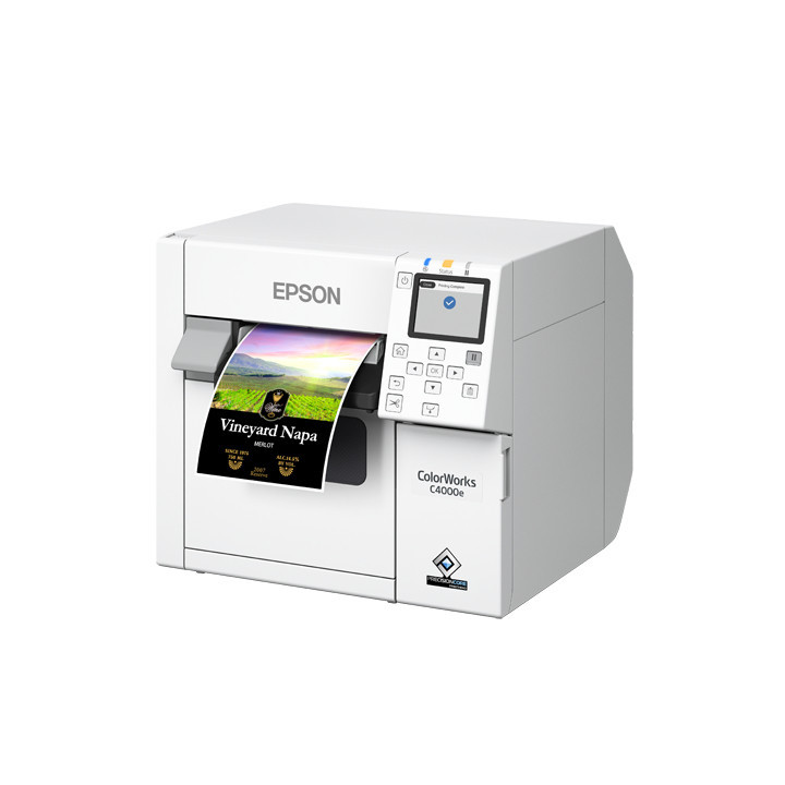 Epson CW-C4000e (bk) impressora de etiquetas Jato de tinta Cor 1200 x 1200 DPI 102 mm seg Com fios
