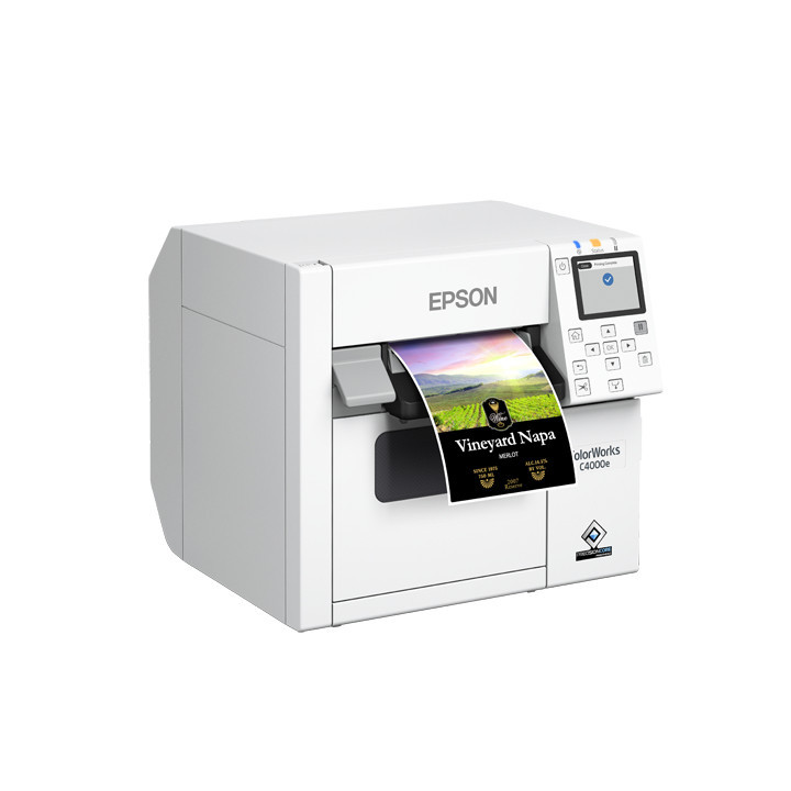 Epson CW-C4000e (bk) impressora de etiquetas Jato de tinta Cor 1200 x 1200 DPI 102 mm seg Com fios