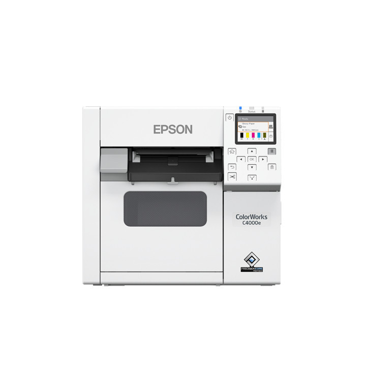 Epson CW-C4000e (mk) impressora de etiquetas Jato de tinta Cor 1200 x 1200 DPI 102 mm seg Com fios