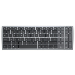 DELL KB740 teclado RF Wireless + Bluetooth QWERTY Português Cinzento, Preto