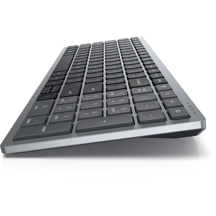 DELL KB740 teclado RF Wireless + Bluetooth QWERTY Português Cinzento, Preto