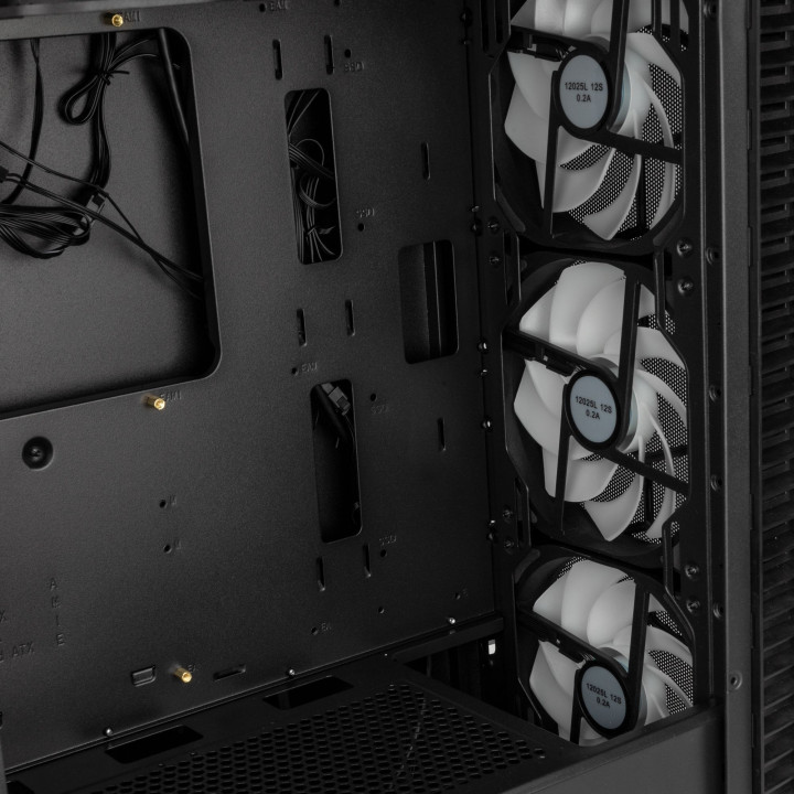 Caixa ATX Kolink Observatory HF Mesh ARGB Preto