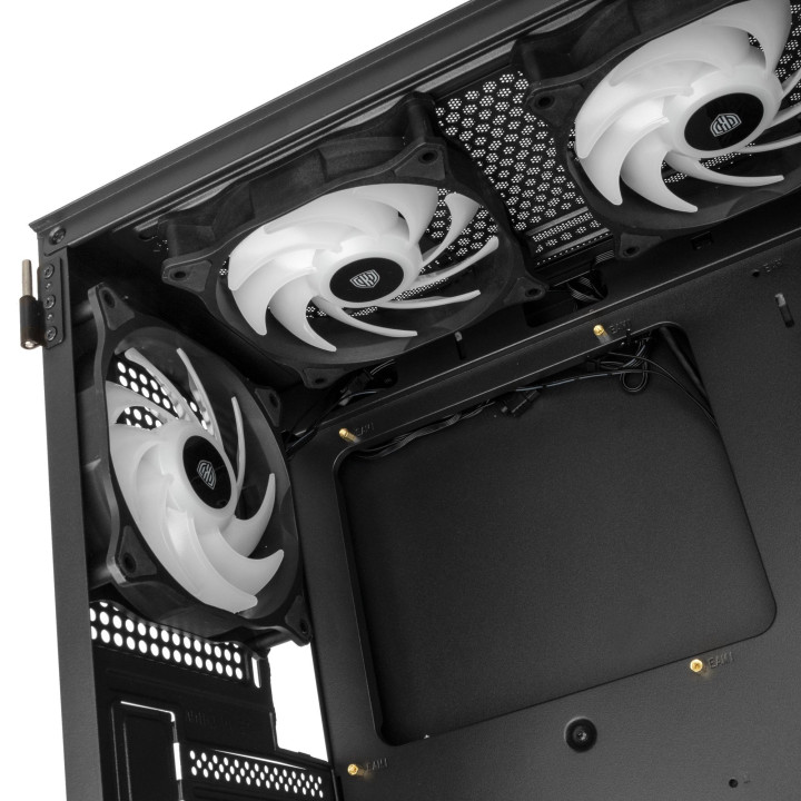 Caixa ATX Kolink Observatory HF Mesh ARGB Preto