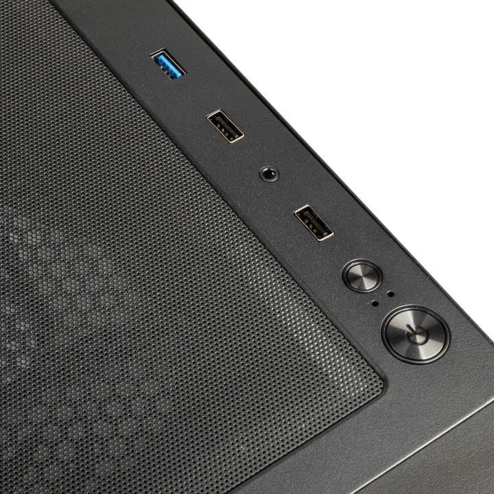 Caixa ATX Kolink Observatory HF Mesh ARGB Preto