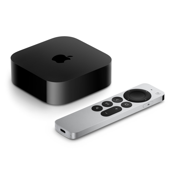 Apple TV 4K Preto, Prateado 4K Ultra HD 64 GB Wi-Fi