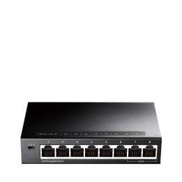 Cudy GS108 switch de rede Gigabit Ethernet (10 100 1000) Preto
