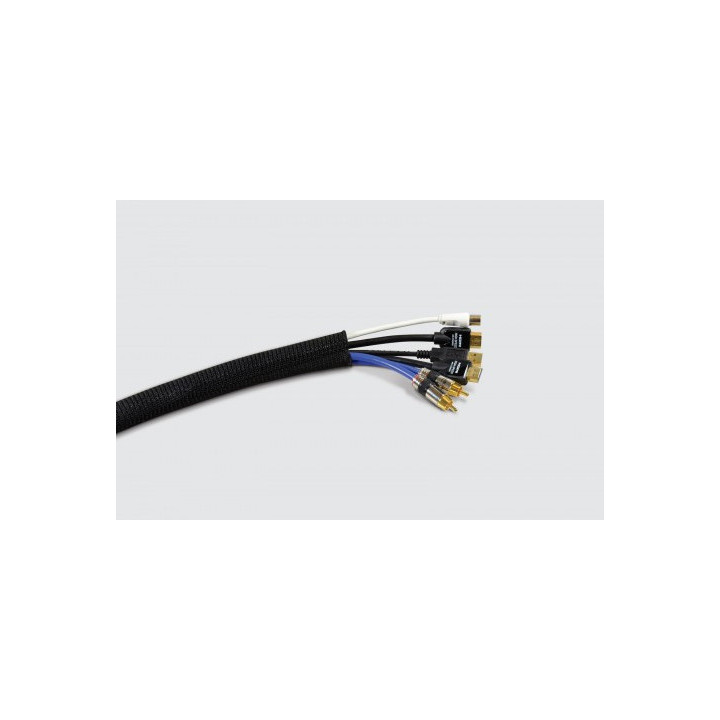 Label-the-cable CABLE TUBE tira para atar cabos Poliéster Preto 1 unidade(s)