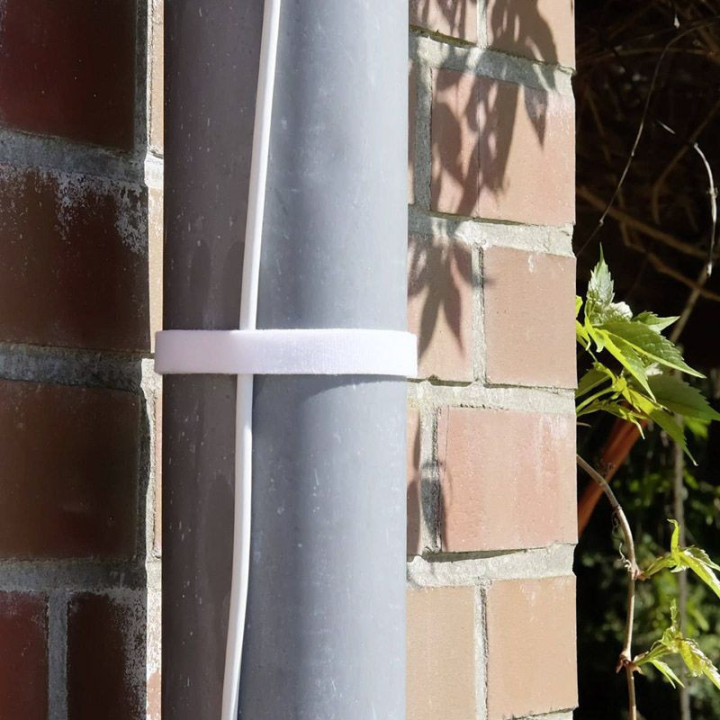 Abraçadeiras LTC Basic Branco 3m