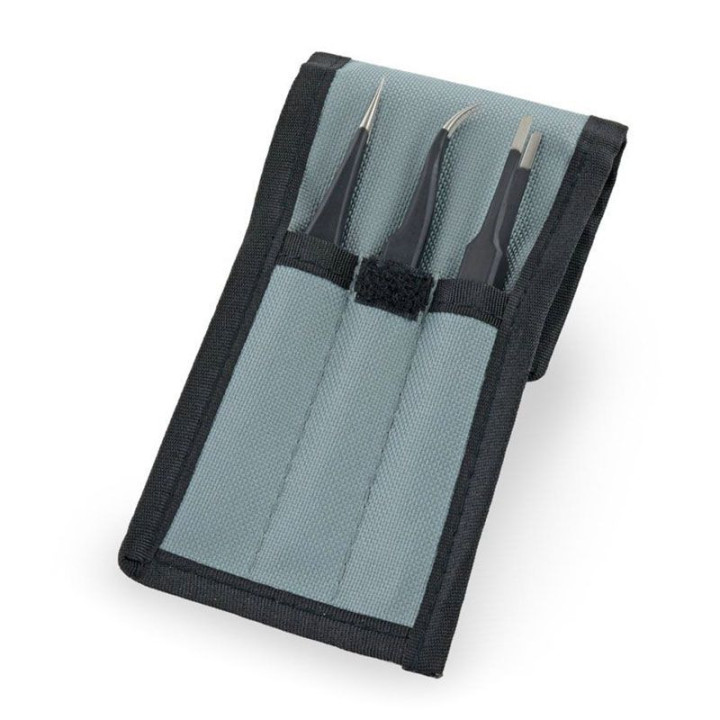 Kit de Pinças de Precisão iFixit PRO Anti-Estático (Pack 3)