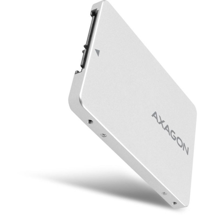 Caixa Interna AXAGON RSS-M2SD SATA 2.5" para NGFF M.2 SSD Aluminio Silver