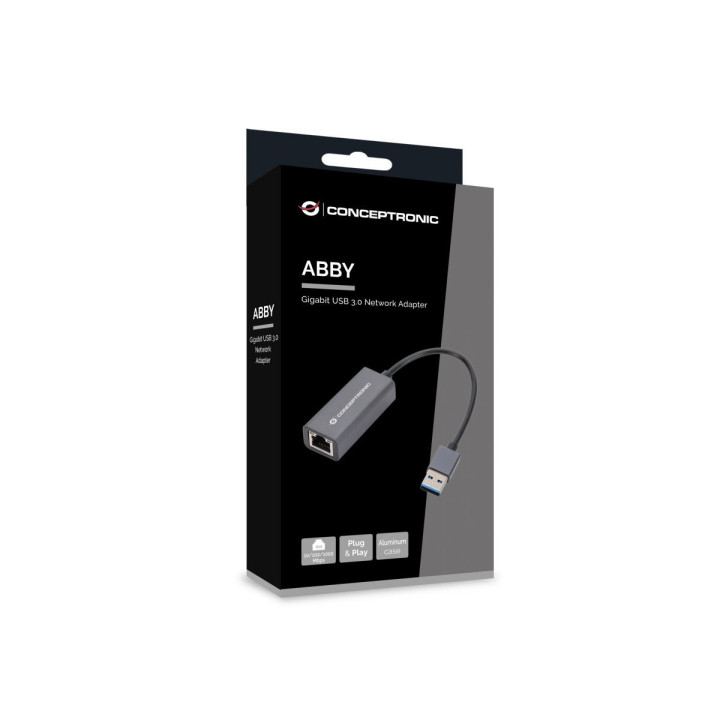 Conceptronic ABBY08G cartão de rede Ethernet 1000 Mbit s