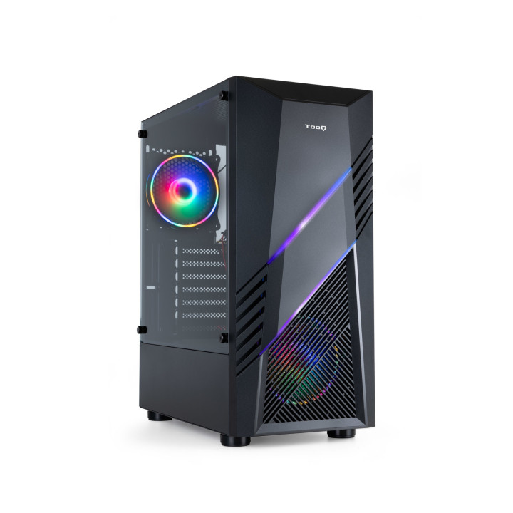 TooQ Biohazard Midi Tower Preto