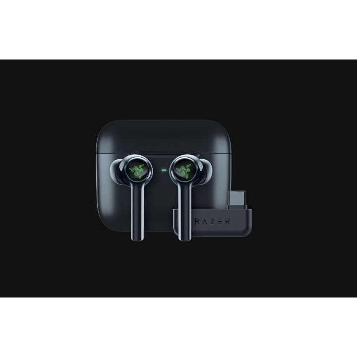 Razer Hammerhead Pro HyperSpeed Auscultadores True Wireless Stereo (TWS) Intra-auditivo Jogos Bluetooth Preto