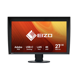 EIZO ColorEdge CG2700X monitor de ecrã 68,6 cm (27") 3840 x 2160 pixels 4K Ultra HD LCD Preto