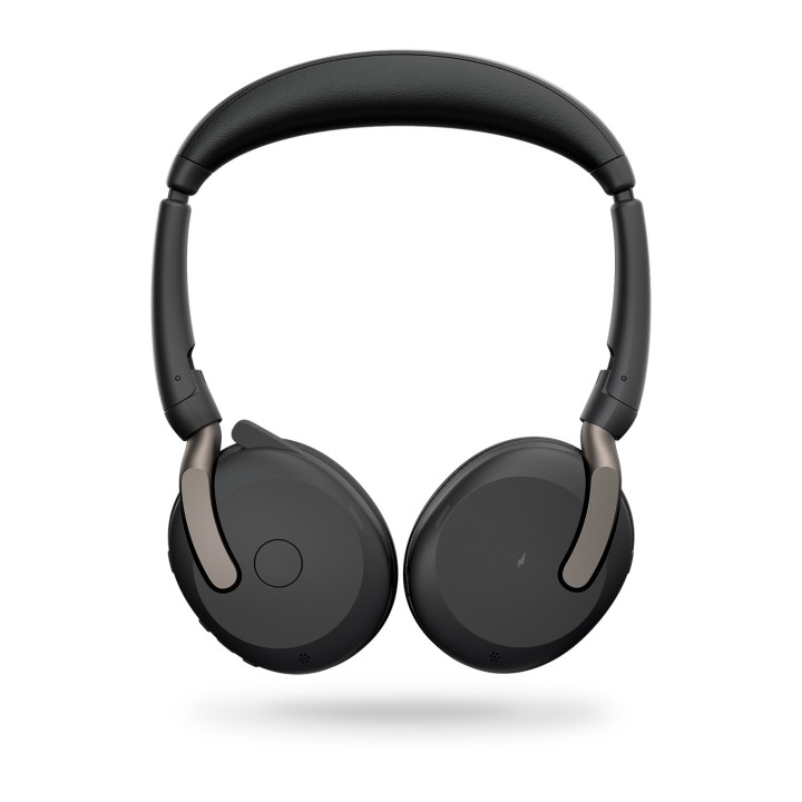 Jabra Evolve2 65 Flex Auscultadores Com fios e sem fios Fita de cabeça Escritório Call center Bluetooth Preto